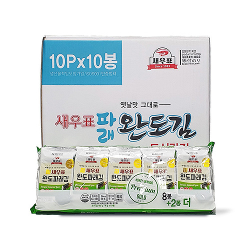 파래완도김(10팩)