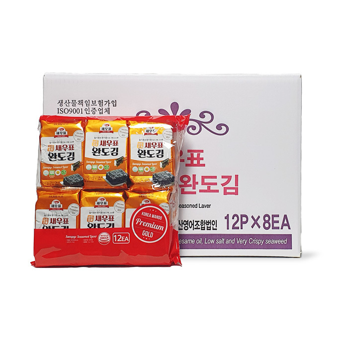 새우표 완도김(12p*8EA)