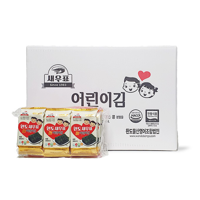 새우표 어린이김 (9P*12EA)