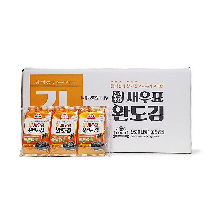 새우표 완도김(3p*24EA)