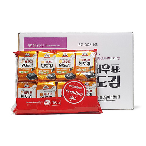 새우표 완도김(16p*8EA)